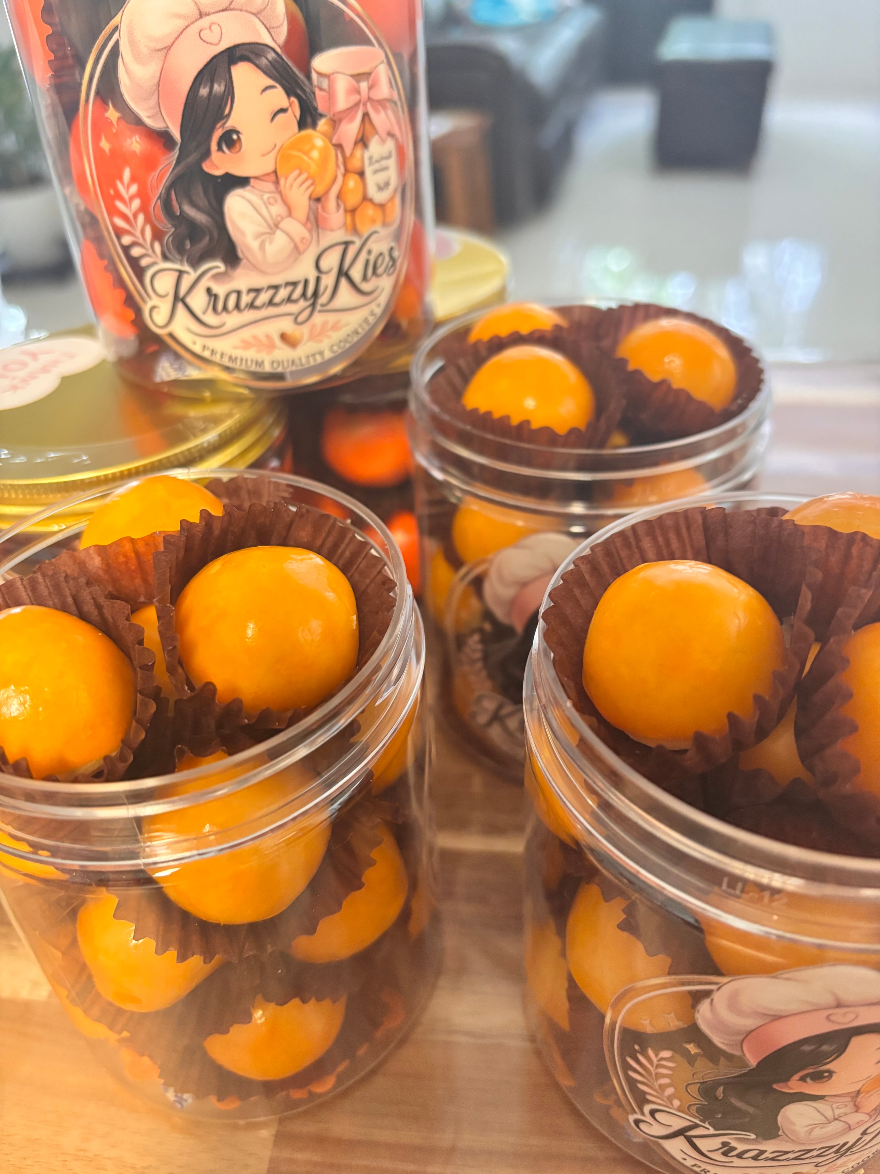 KrazzzyKies branded jars